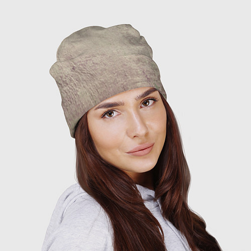 Шапка Абстракция - grey pink wall / 3D-принт – фото 2