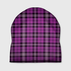 Шапка Color pink checkerboard, цвет: 3D-принт