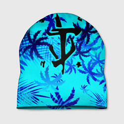 Шапка Doom неоновые тропики, цвет: 3D-принт