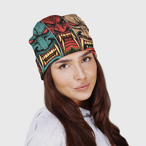 Шапка Demons Oni - neuroart / 3D-принт – фото 2