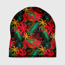 Шапка Palm yellow red