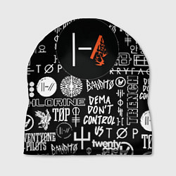 Шапка Twenty one pilots rock logo, цвет: 3D-принт