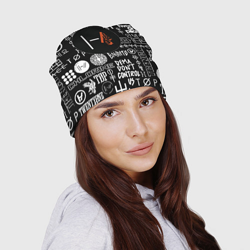 Шапка Twenty one pilots rock logo / 3D-принт – фото 2