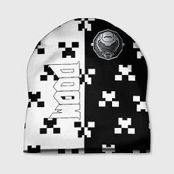 Шапка Doom x minecraft pattern, цвет: 3D-принт