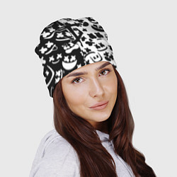 Шапка Doom x Marshmello pattern, цвет: 3D-принт — фото 2