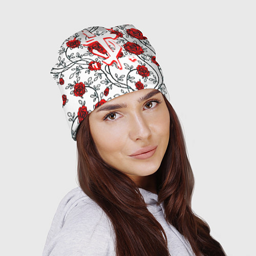 Шапка Doom розы / 3D-принт – фото 2