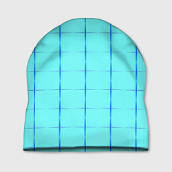 Шапка Сolor blue line