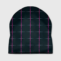 Шапка Color black stripes, цвет: 3D-принт