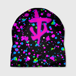 Шапка Doom цветные краски, цвет: 3D-принт