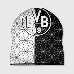 Шапка Borussia geometry black steel, цвет: 3D-принт