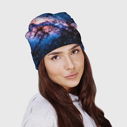 Шапка Фантастический космос звёзды и туманности, цвет: 3D-принт — фото 2