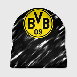 Шапка Borussia штрихи красок текстура, цвет: 3D-принт