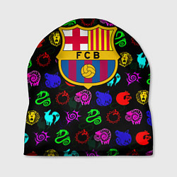 Шапка Barcelona neon games logo, цвет: 3D-принт