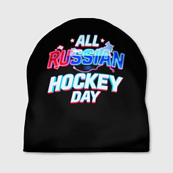 Шапка Hockey day, цвет: 3D-принт