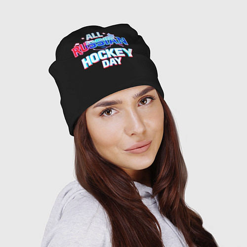 Шапка Hockey day / 3D-принт – фото 2