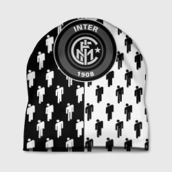 Шапка Inter паттерн люди спорт, цвет: 3D-принт