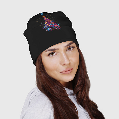 Шапка Christmas gifts / 3D-принт – фото 2