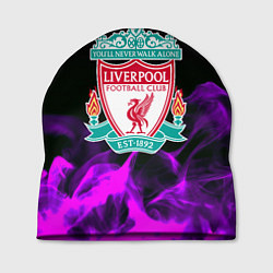 Шапка Liverpool неоновый огонь, цвет: 3D-принт