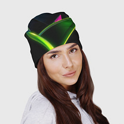 Шапка Неоновое освещение, цвет: 3D-принт — фото 2