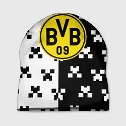 Шапка Borussia pattern minecraft, цвет: 3D-принт