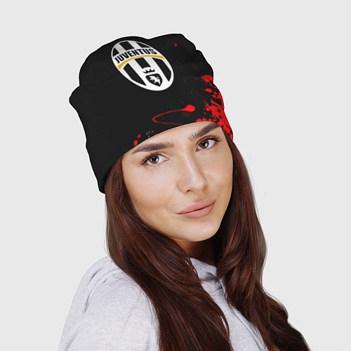 Шапка Ювентус краски текстура всплеск / 3D-принт – фото 2