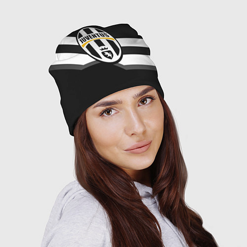 Шапка Juventus полосы линии / 3D-принт – фото 2