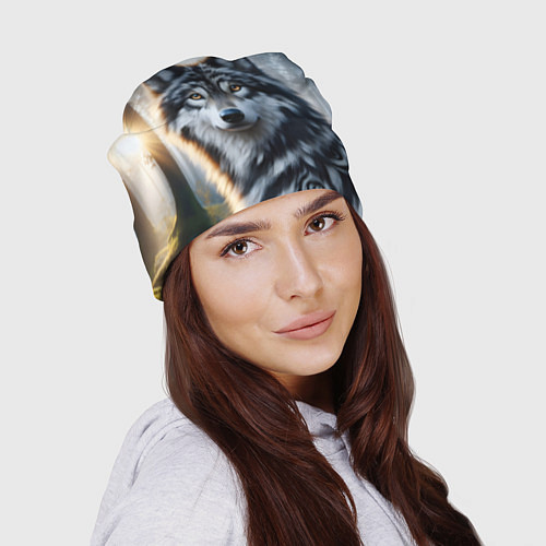 Шапка Морда волка - Россия / 3D-принт – фото 2