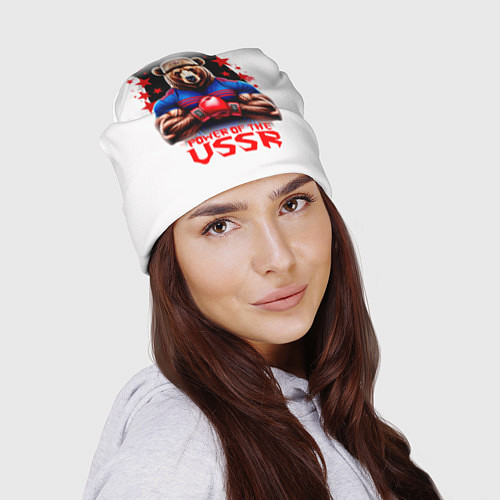 Шапка USSR медведь / 3D-принт – фото 2