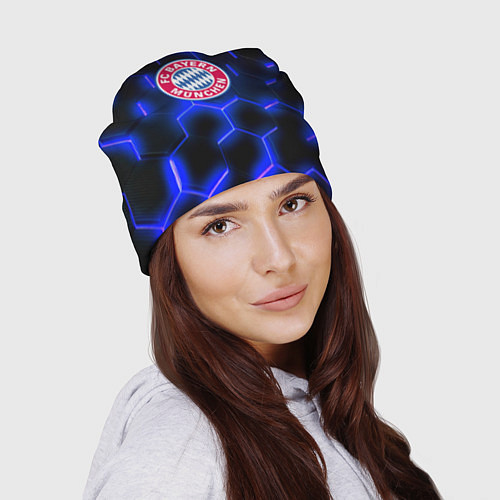 Шапка FC Bayern Mnchen соты / 3D-принт – фото 2