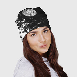 Шапка Лестер сити краски белые, цвет: 3D-принт — фото 2