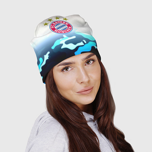 Шапка Бавария Мюнхен камуфляж / 3D-принт – фото 2