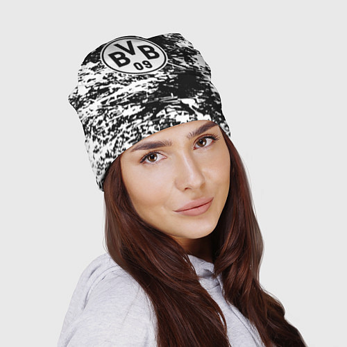 Шапка Боруссиа белые краски / 3D-принт – фото 2