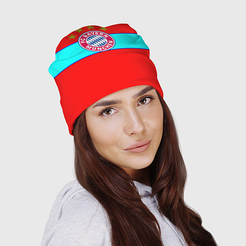 Шапка Бавария Мюнхен полосы линии / 3D-принт – фото 2