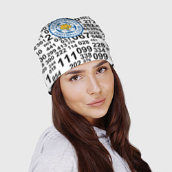 Шапка Лестер сити цифры символы, цвет: 3D-принт — фото 2