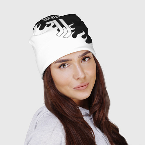 Шапка Ювентус огонь текстура / 3D-принт – фото 2