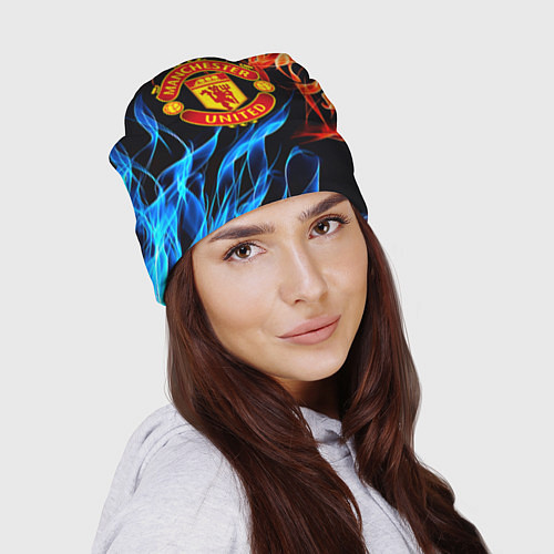 Шапка Манчестер Юнайтед огонь битва / 3D-принт – фото 2