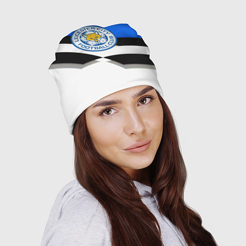 Шапка Лестер сити геометрия полосы / 3D-принт – фото 2