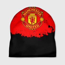 Шапка Манчестер Юнайтед краски брызги, цвет: 3D-принт