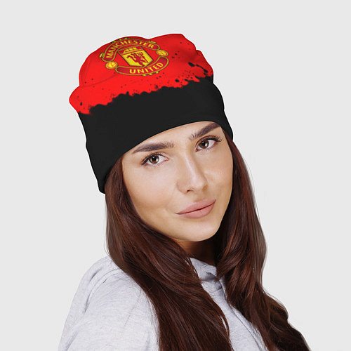 Шапка Манчестер Юнайтед краски брызги / 3D-принт – фото 2