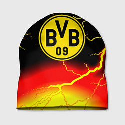 Шапка Borussia шторм молнии, цвет: 3D-принт