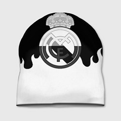 Шапка Реал Мадрид огонь белый, цвет: 3D-принт