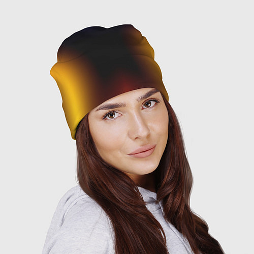 Шапка Color black red blue / 3D-принт – фото 2