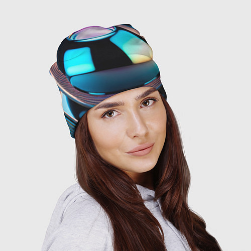 Шапка Галактический шар / 3D-принт – фото 2