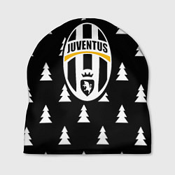 Шапка Ювентус ёлочки паттерн, цвет: 3D-принт