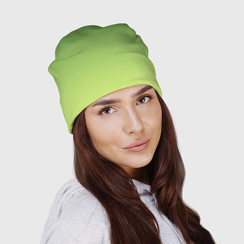 Шапка Color green yellow / 3D-принт – фото 2