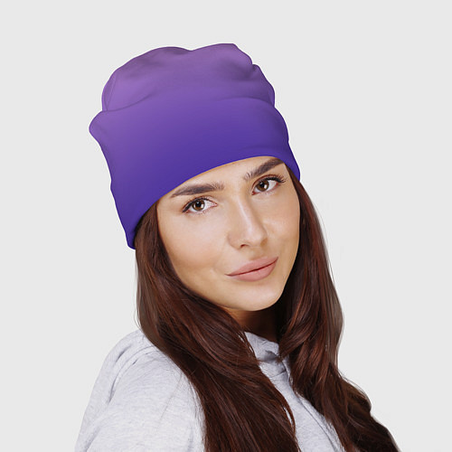 Шапка The color is purple / 3D-принт – фото 2