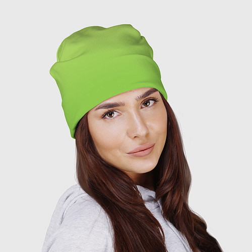 Шапка Color lime green / 3D-принт – фото 2
