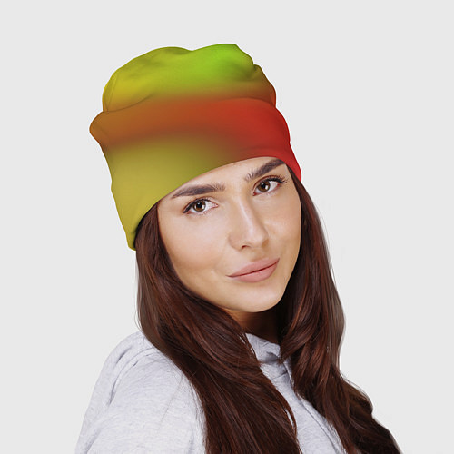 Шапка Color multicolored gradient / 3D-принт – фото 2