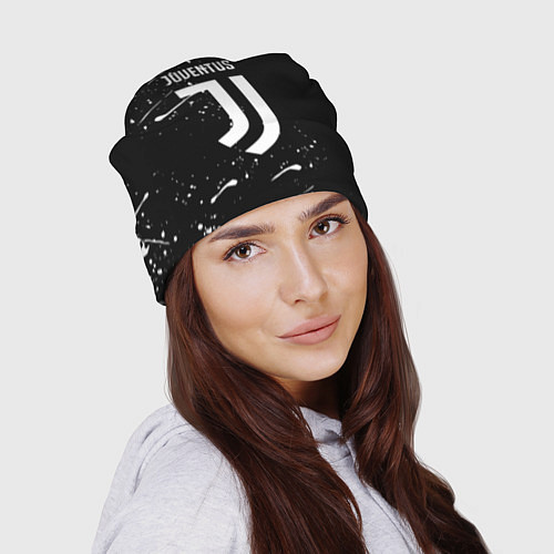 Шапка Ювентус всплеск краски тектсура / 3D-принт – фото 2