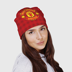Шапка Manchester United, цвет: 3D-принт — фото 2